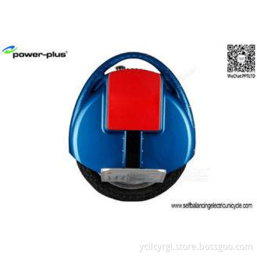 blue Foldable Self Balancing Electric Unicycle With Traning